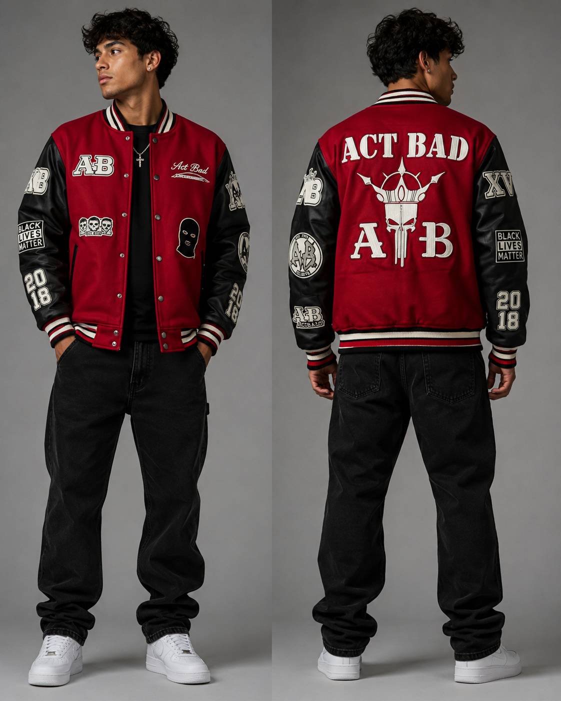 “The Bull” Act Bad Varsity Jacket