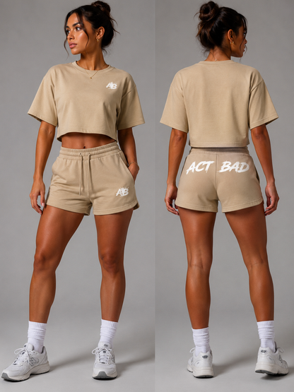 Customized Act Bad Crop Top Outfit