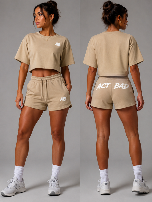 Customized Act Bad Crop Top Outfit